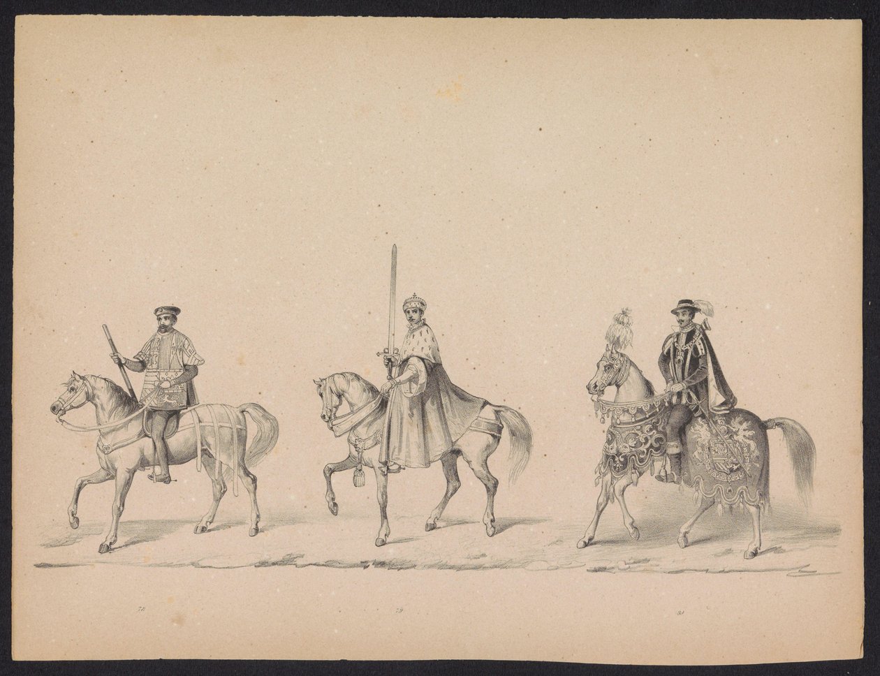 Maskerade van de Utrechtse studenten, 1846 (plaat 14) da Carel Christiaan Antony Last