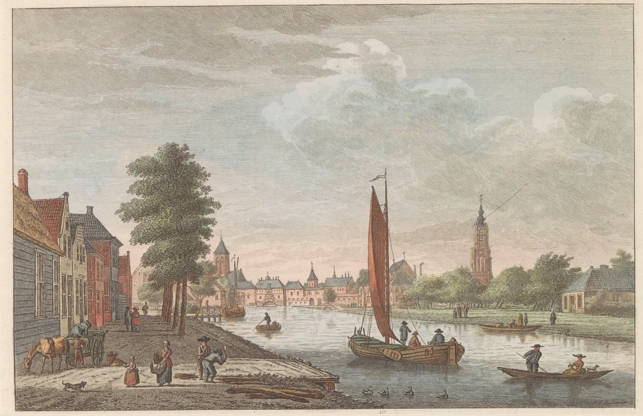 Vista di Amersfoort, ca. 1790 da Carel Frederik Bendorp (I)