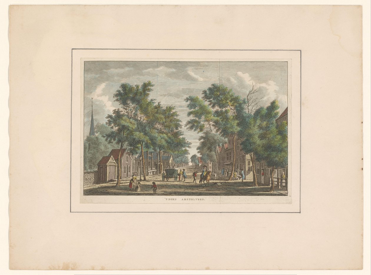 Strada ad Amstelveen da Carel Frederik Bendorp (I)
