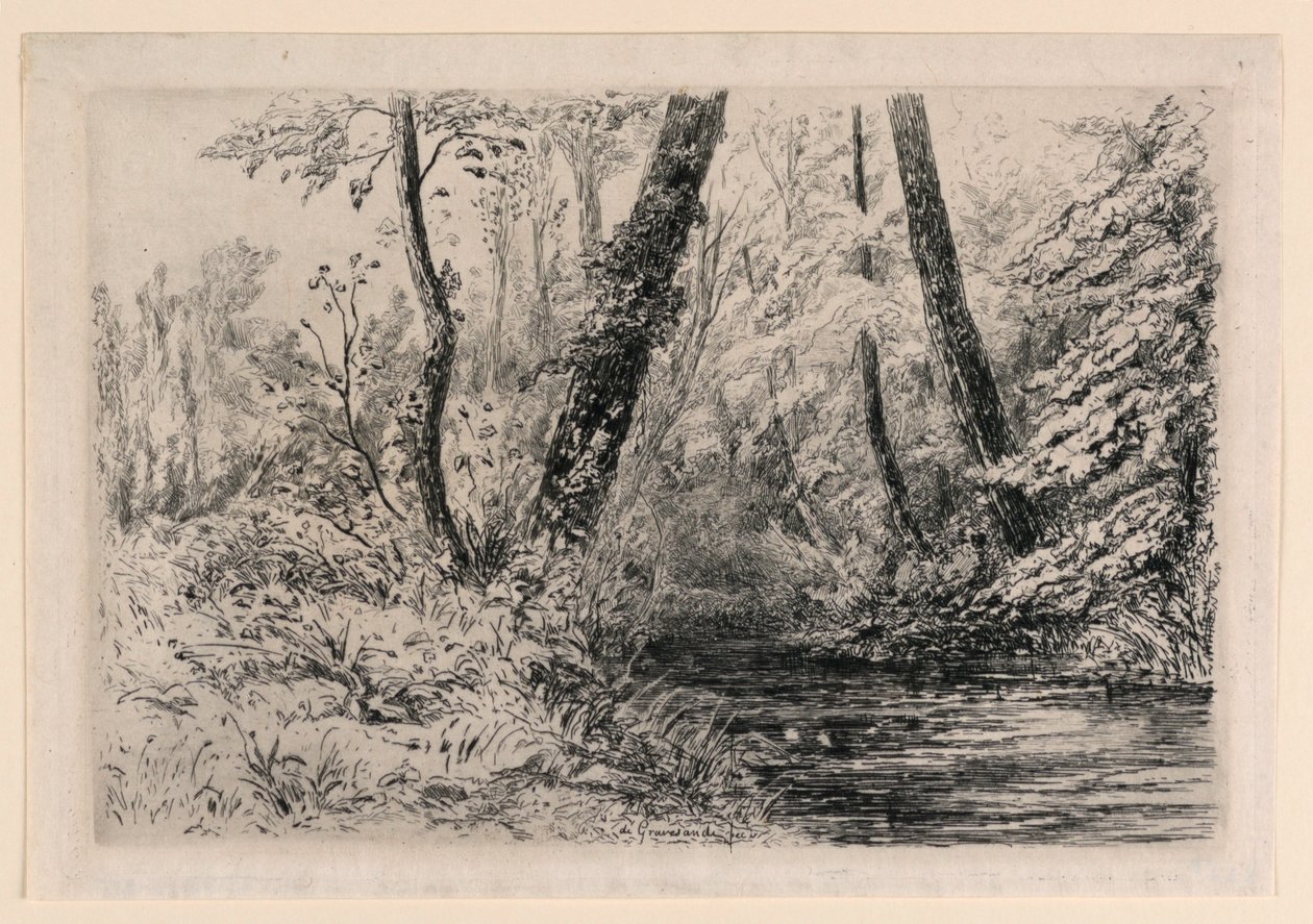 Souvenir des Cressonnières à Veules da Carel Nicolaas Storm van 