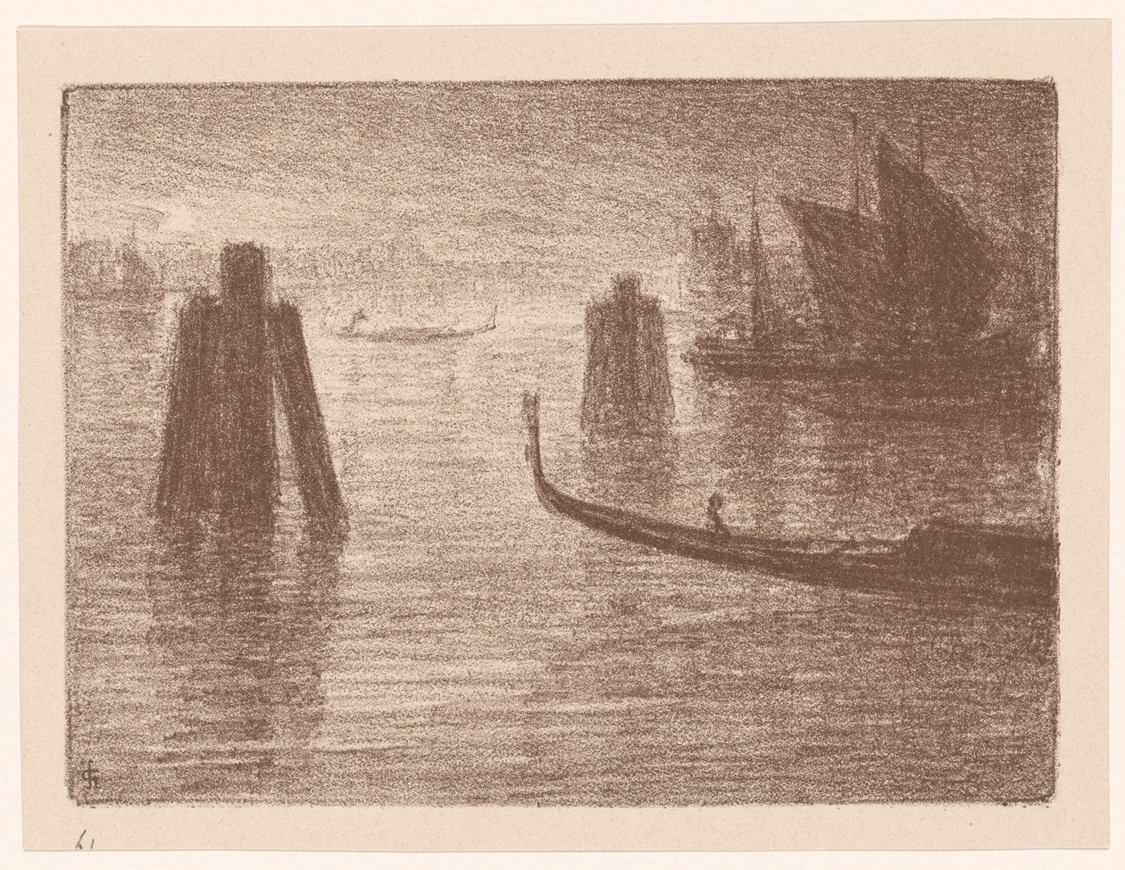 Porto di Venezia da Carel Nicolaas Storm van 