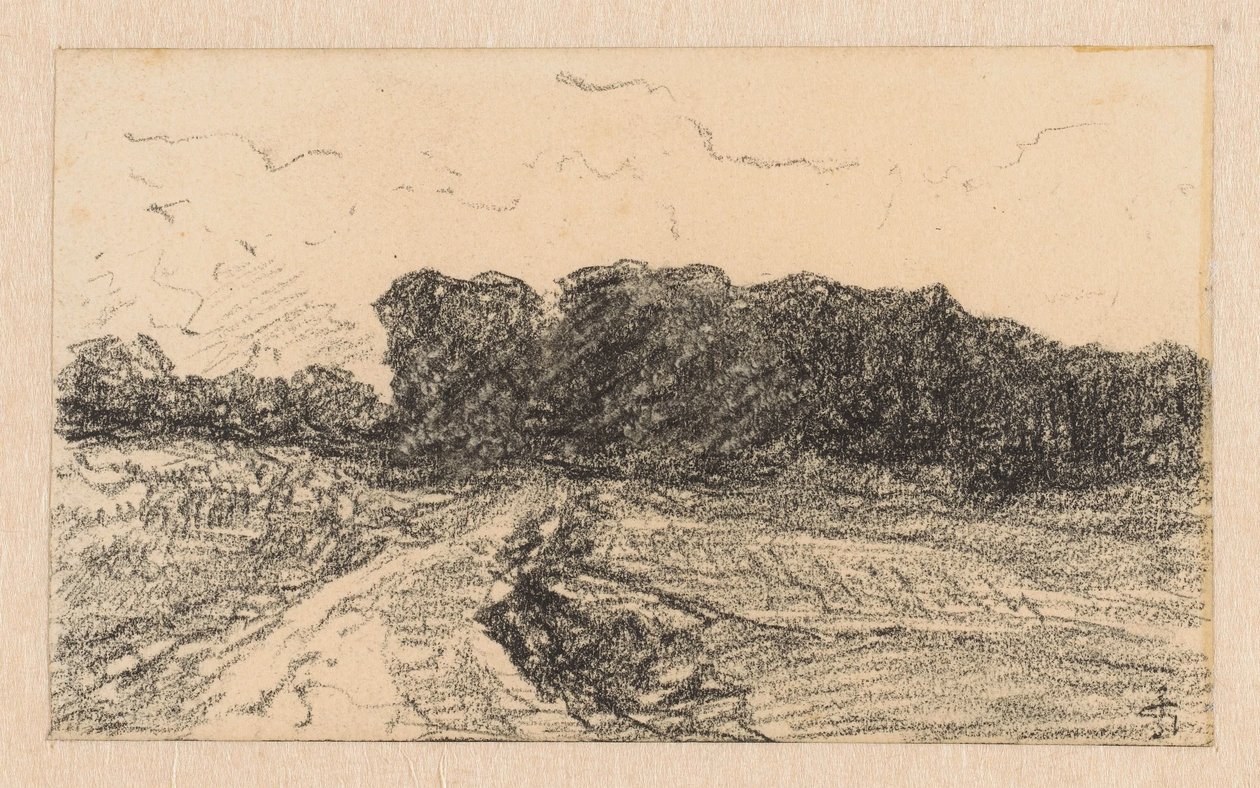 Viale di tigli, strada verso il Bresserberg a Kleve da Carel Nicolaas Storm van 