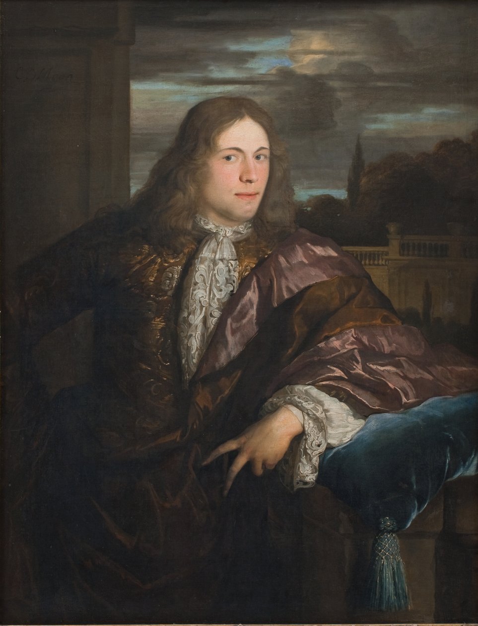 Ritratto di un giovane gentiluomo da Carel de II Moor