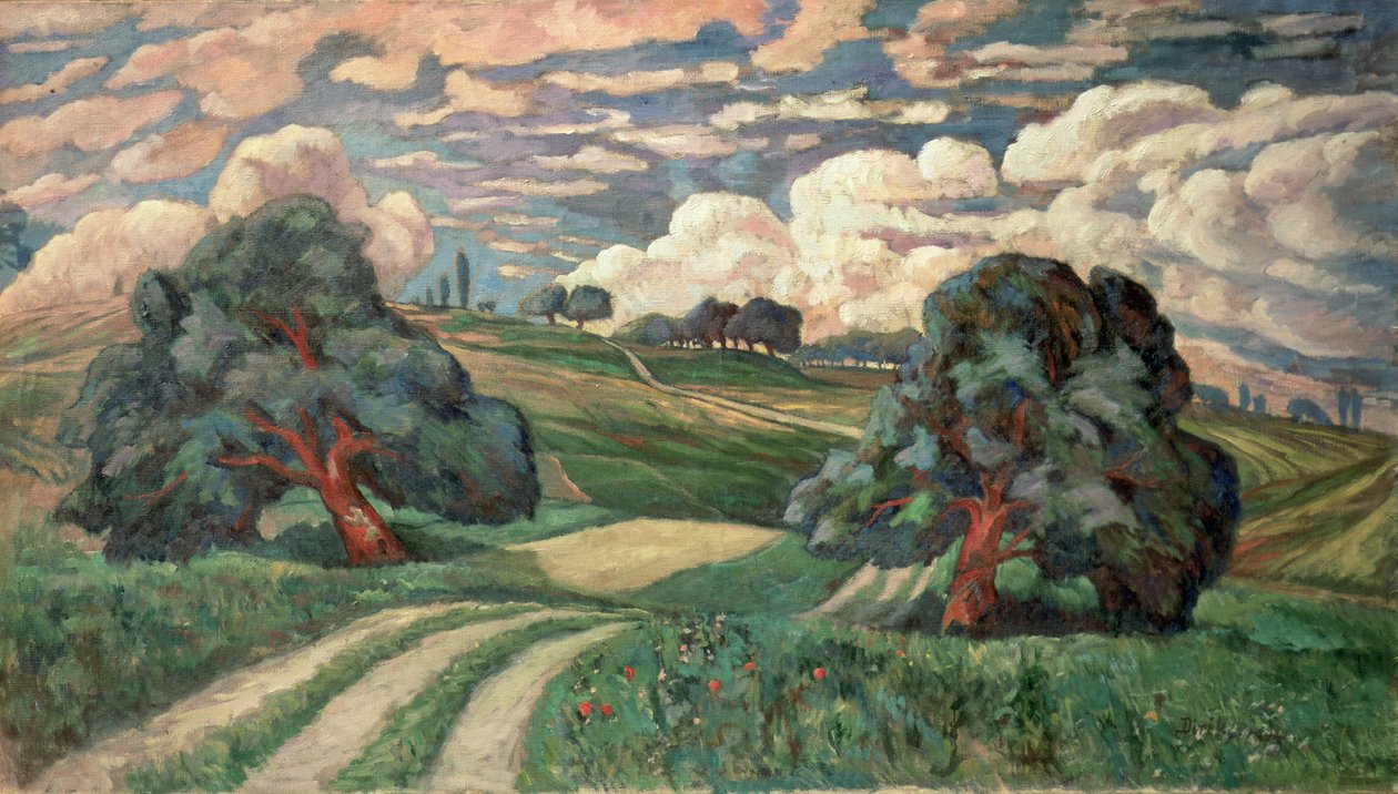 Paesaggio Fauve da Carl Edvard Diriks