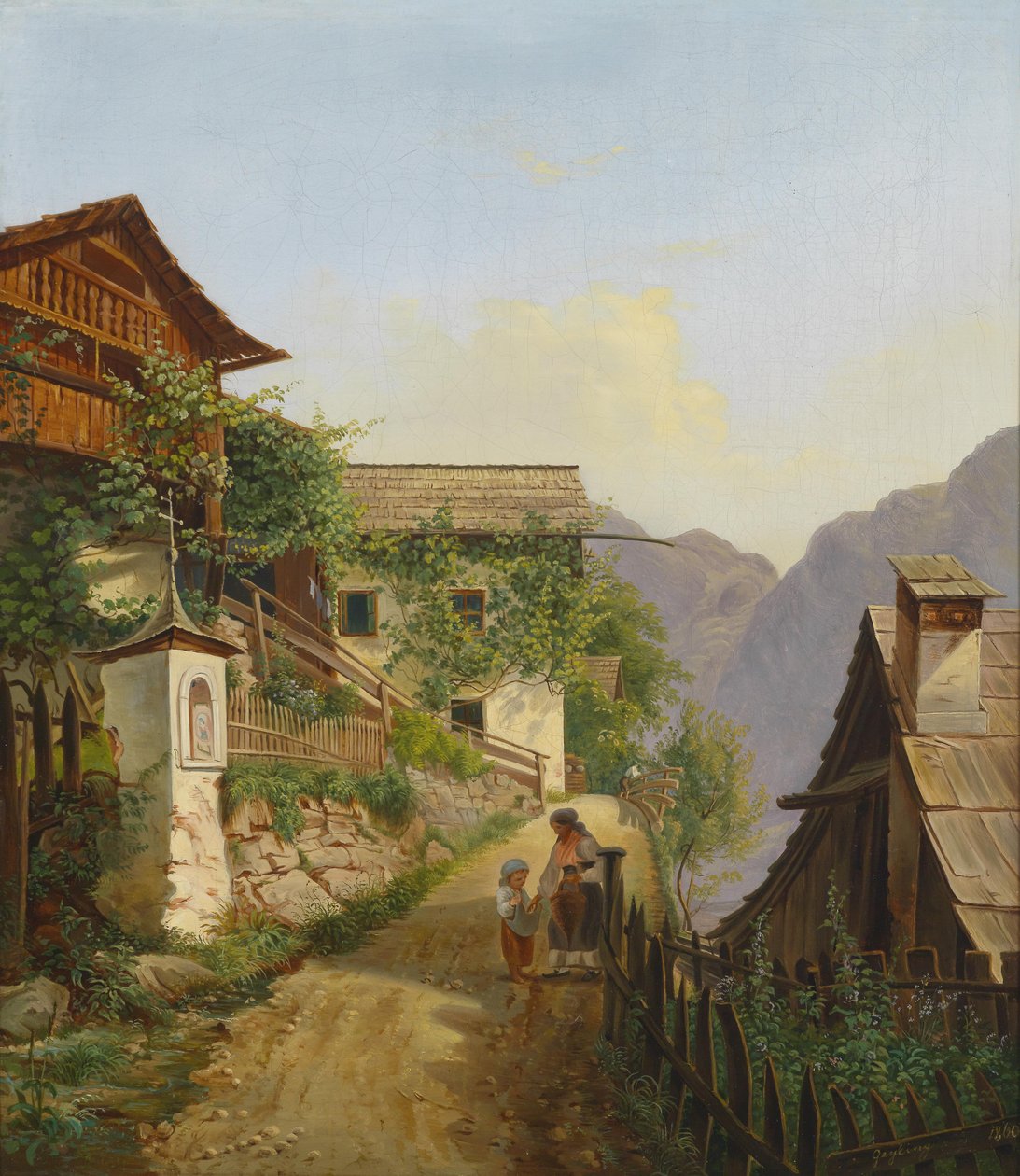 Motivo da Hallstatt da Carl Franz Michael Geyling