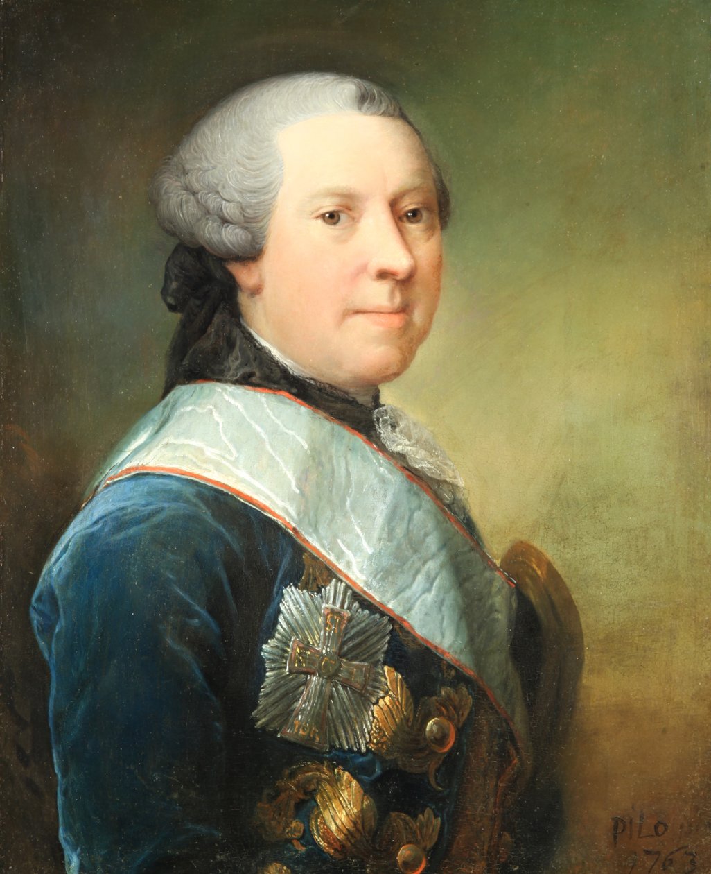 Un dipinto di Christian Conrad Danneskiold-Laurvig (1723-1783) da Carl Gustaf Pilo