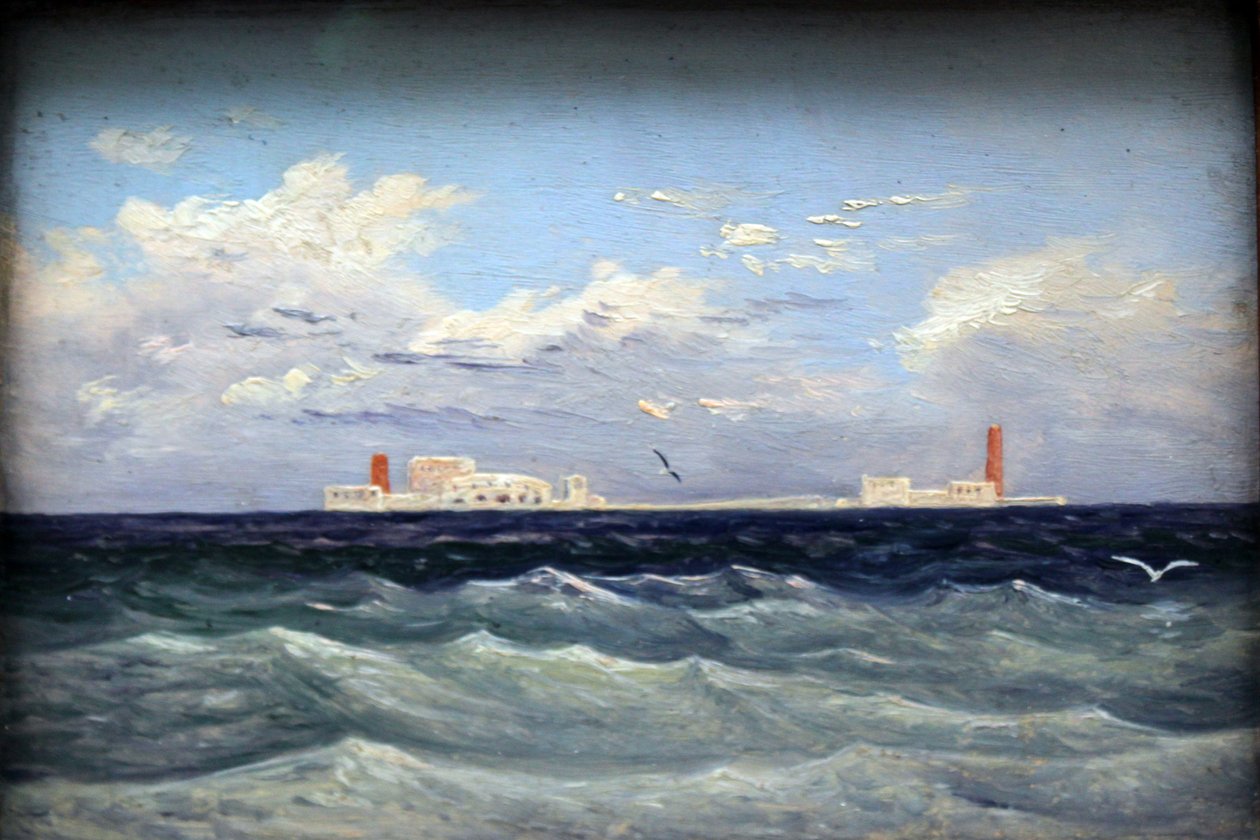 Fortezza mediterranea da Carl Gustav Carus