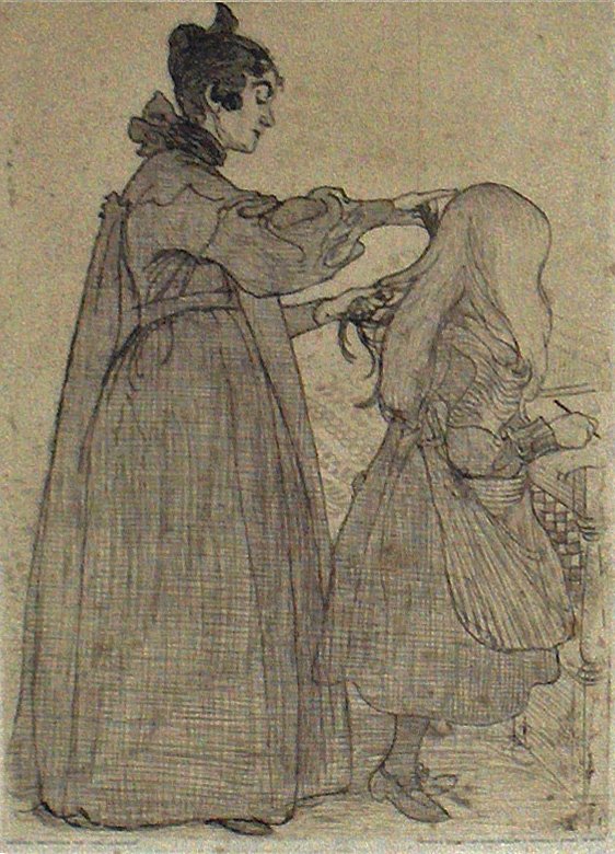 La pettinatura da Carl Larsson