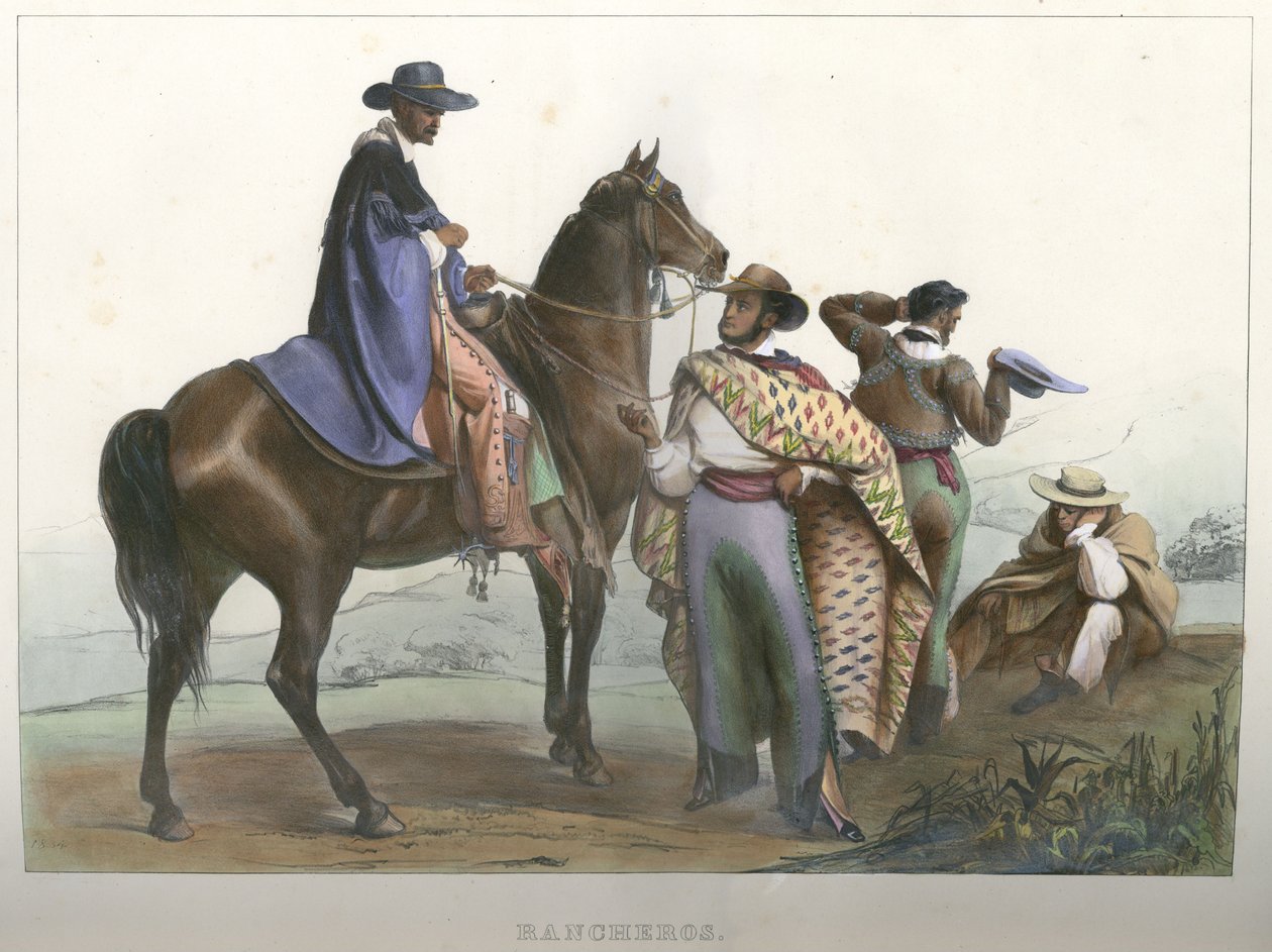 Rancheros da Carl Nebel