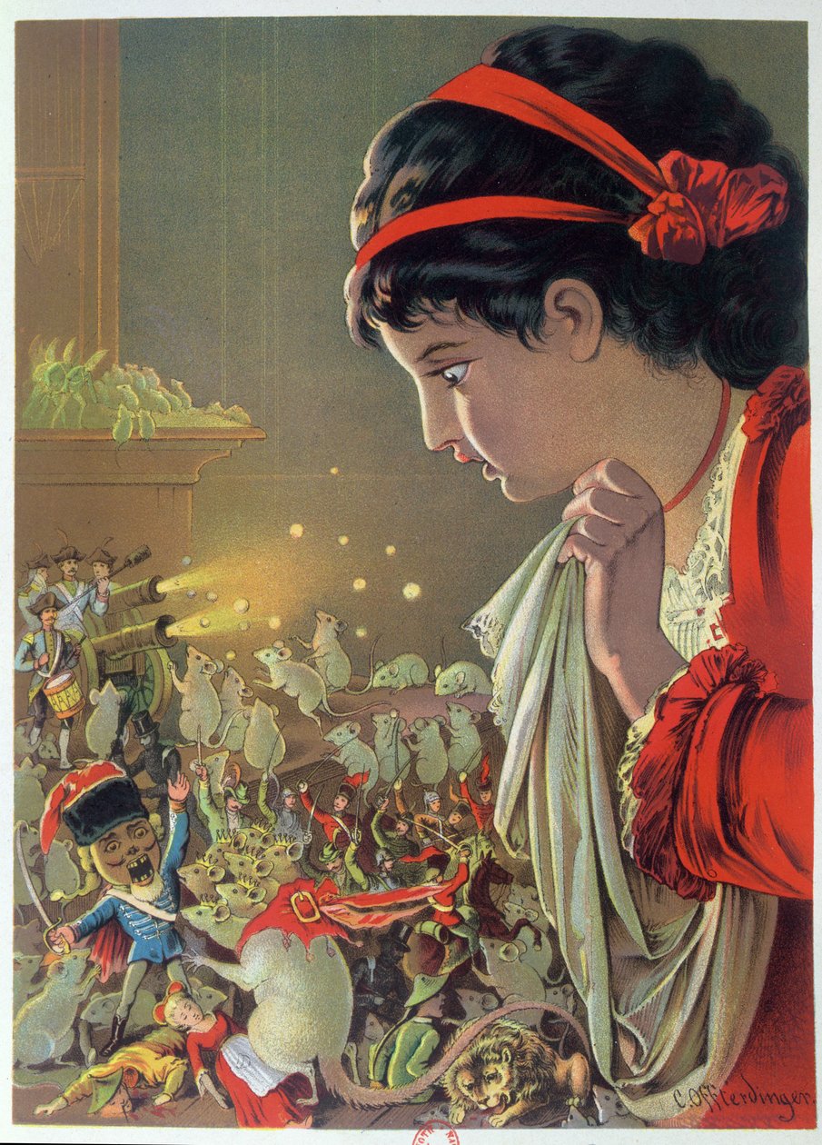 Il Principe Schiaccianoci e il Re dei Topi, illustrazione da 