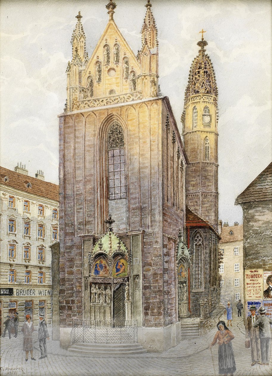 Chiesa di Maria am Gestade, Vienna da Carl Pekarek