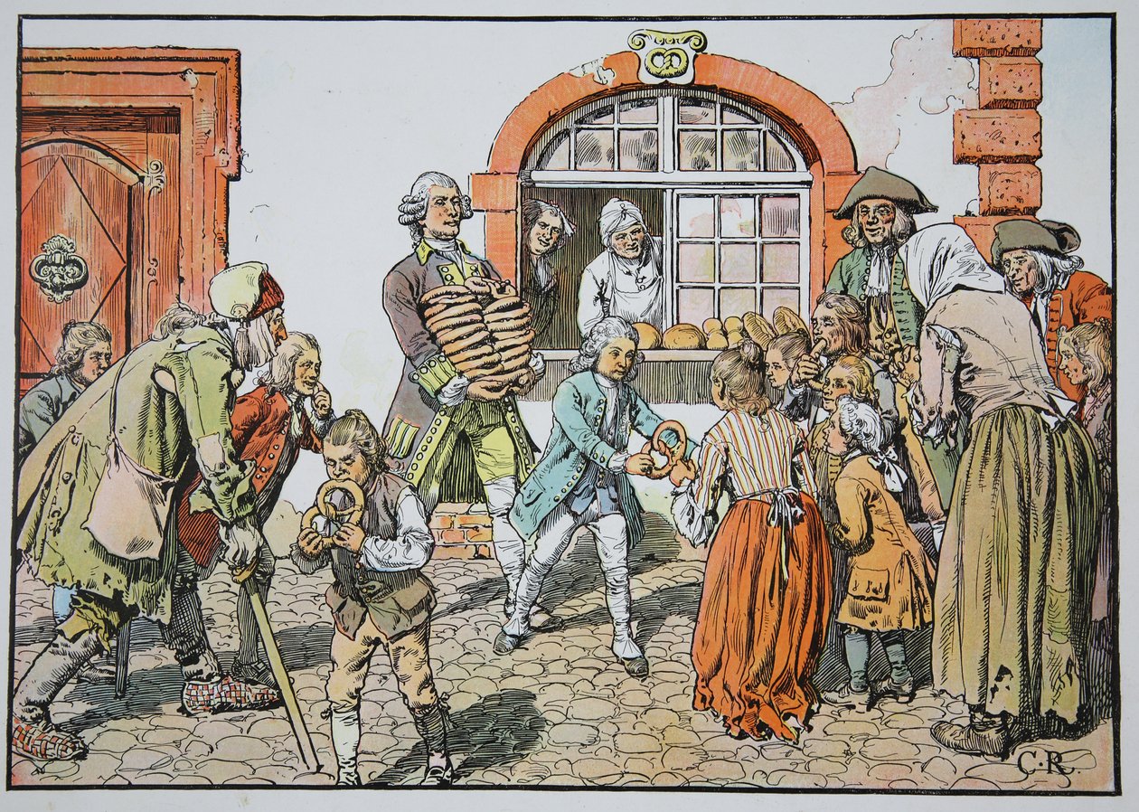 Carità del piccolo principe da Carl Röchling