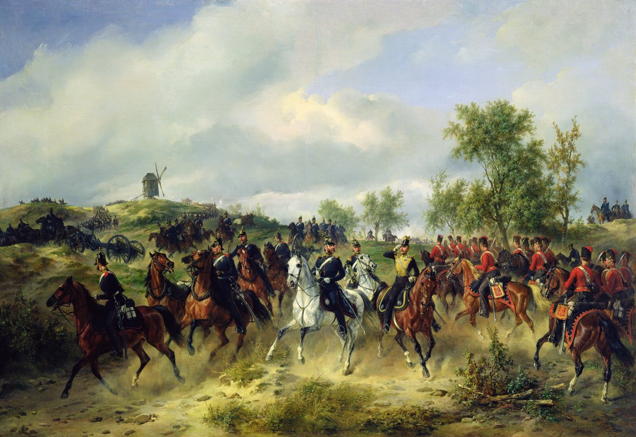 Cavalleria prussiana in spedizione da Carl Friedrich Schulz