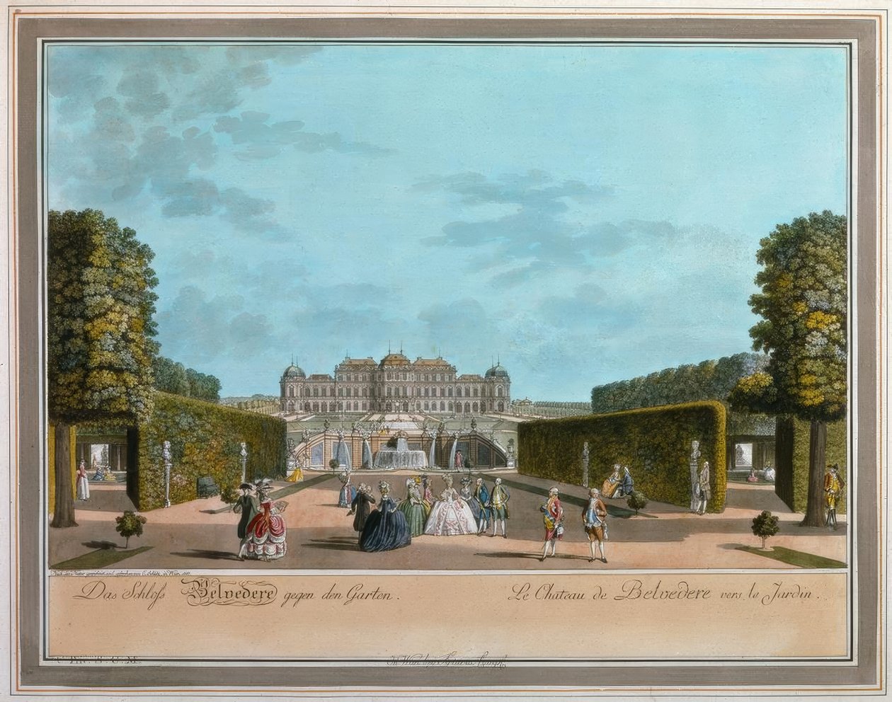 Vienna, Belvedere Superiore da Carl Schütz