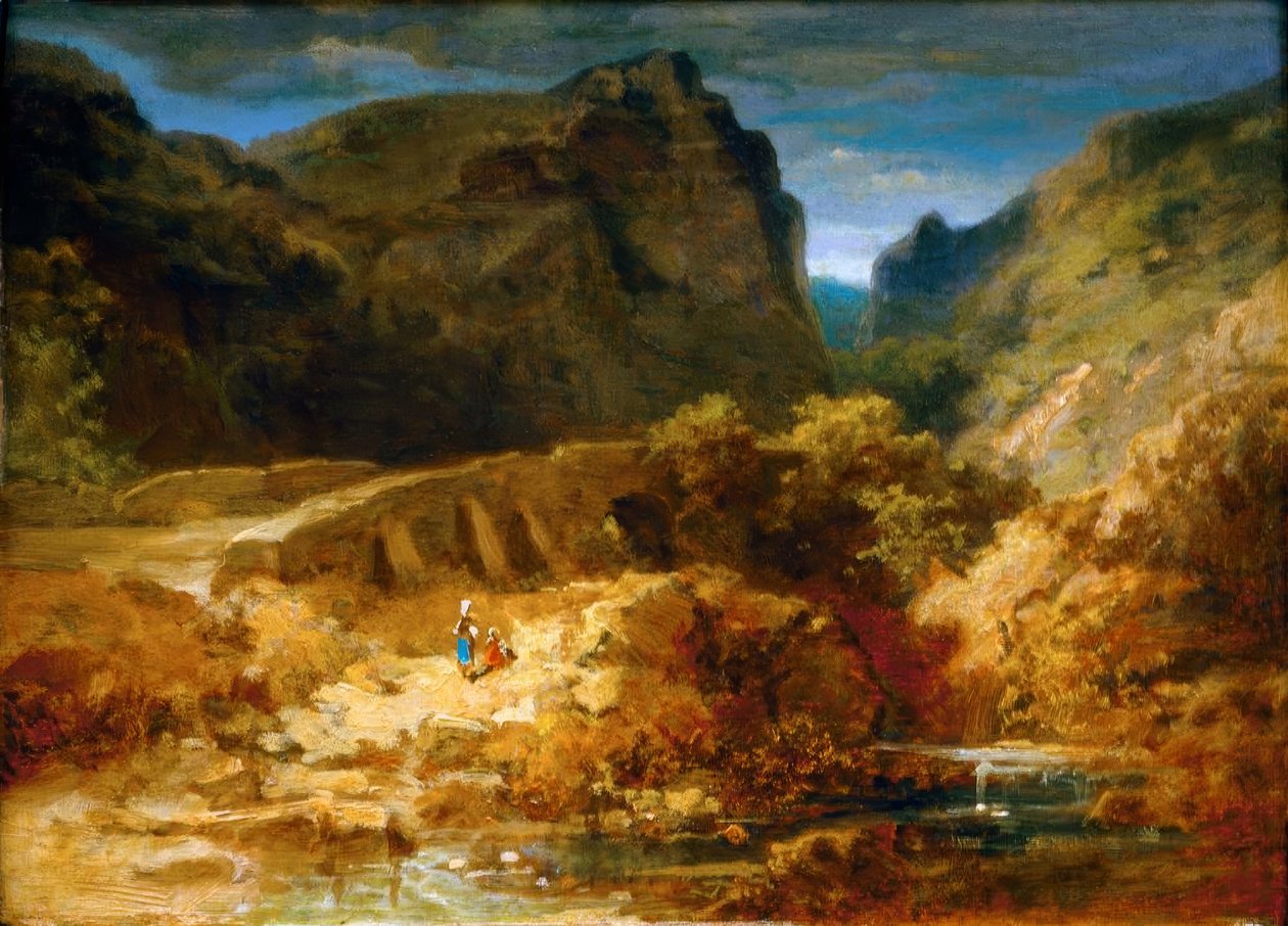 Paesaggio italiano da Carl Spitzweg