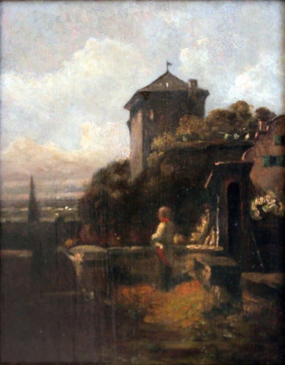Sentinella sulle mura da Carl Spitzweg