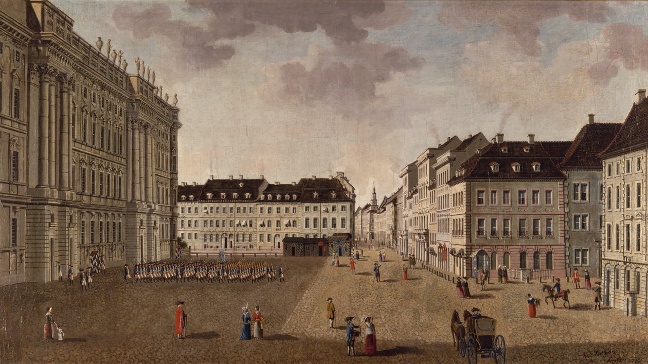 Palazzo della Città di Berlino, 1765 da Carl Traugott Fechhelm