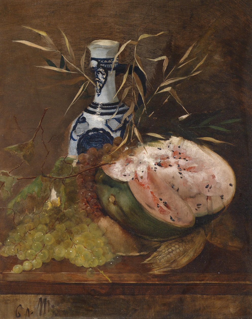 Natura morta con melone da Carl von Merode
