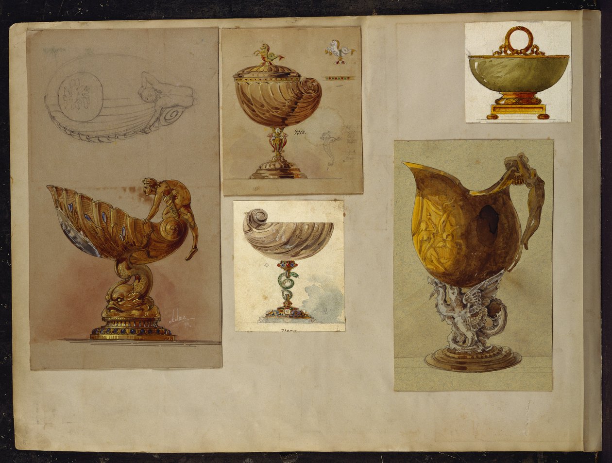 Selezione di disegni, Casa di Carl Fabergé da Carl Fabergé