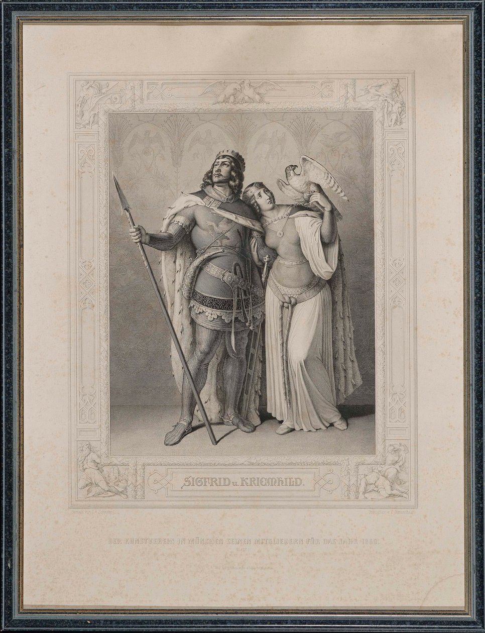 Il Nibelungenlied. Sigfrido e Crimilde da Carl Arnold Gonzenbach