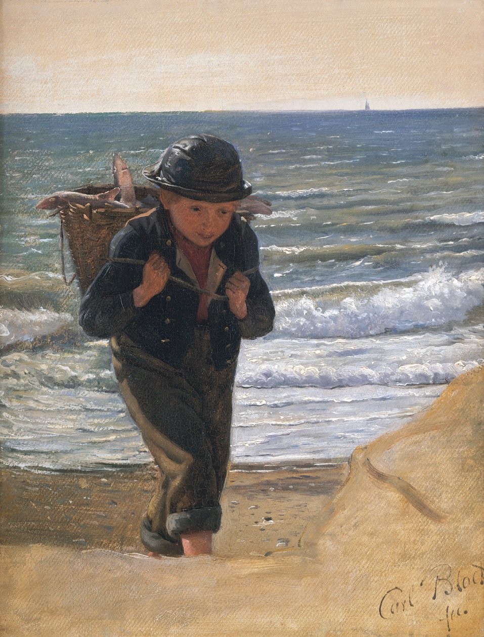 Un pescatore da Carl Bloch