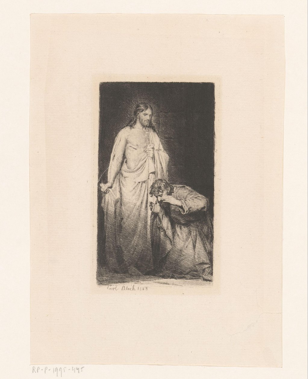 Cristo appare a Tommaso da Carl Bloch