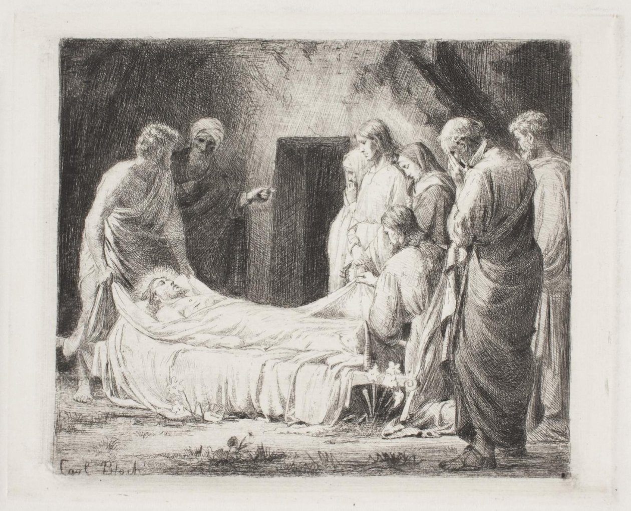 Deposizione di Cristo da Carl Bloch