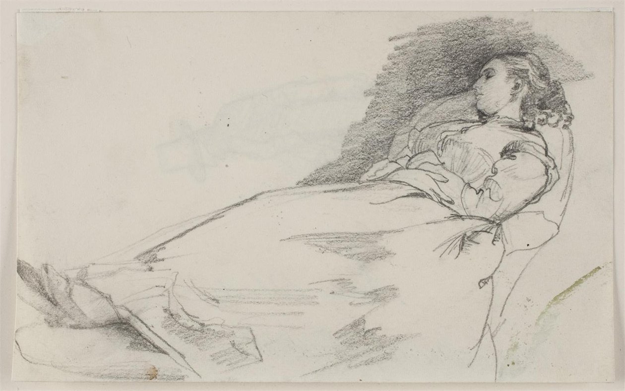 Donna dormiente (Alma Bloch) da Carl Bloch