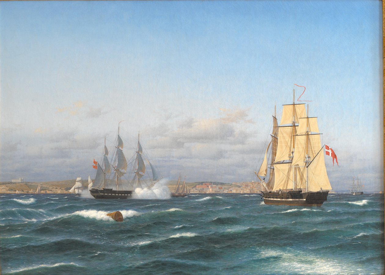 Rada di Lisbona da Carl Dahl
