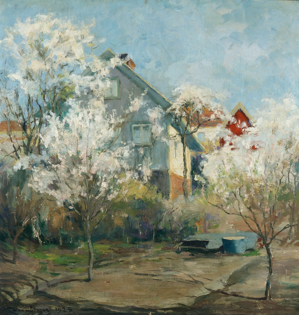 Vista dallo studio da Carl Dornberger