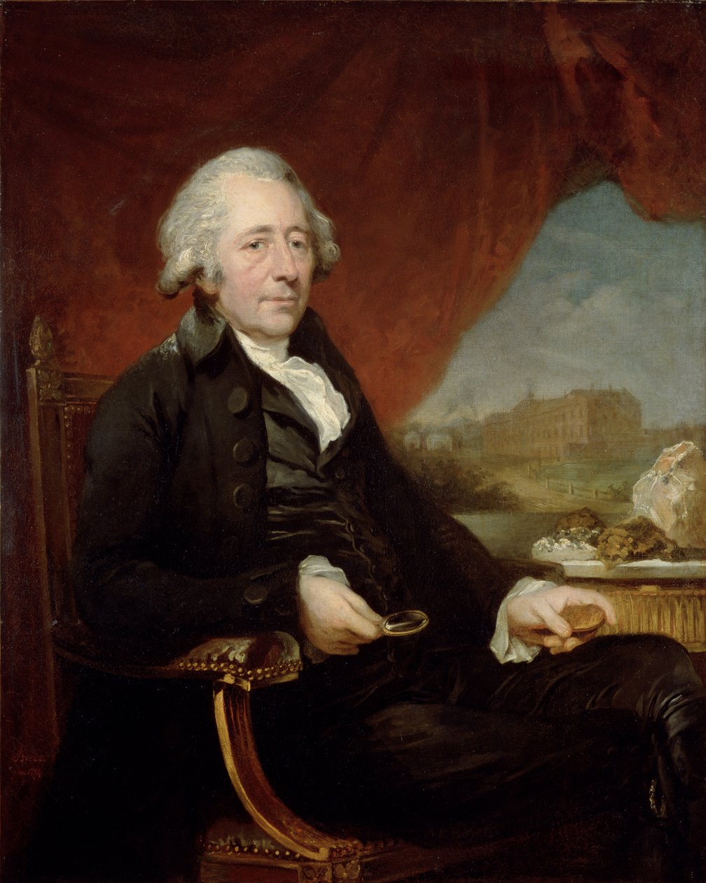 Ritratto di Matthew Boulton, 1772 da Carl Frederick von Breda