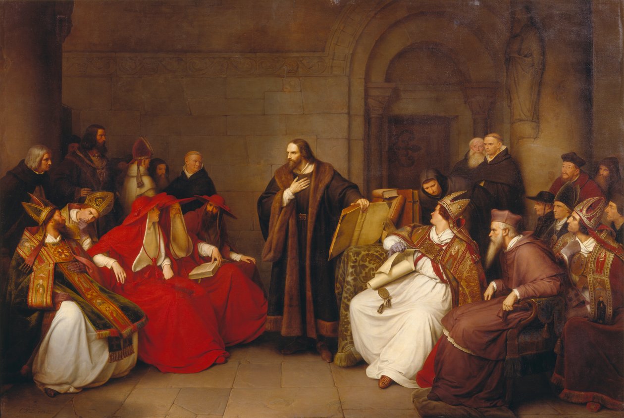 Jan Hus a Costanza da Carl Friedrich Lessing