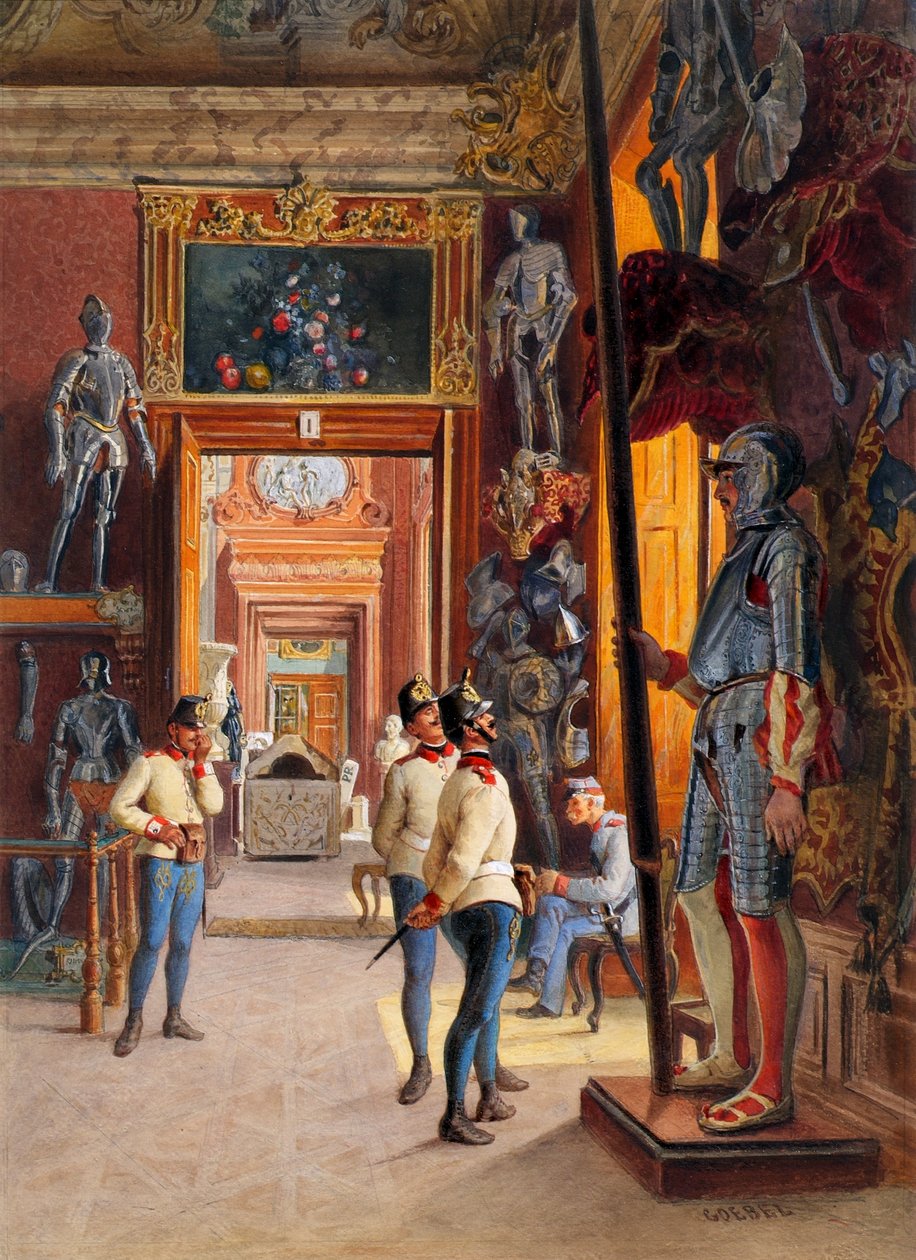 Nella collezione Ambras da Carl Goebel d. J.