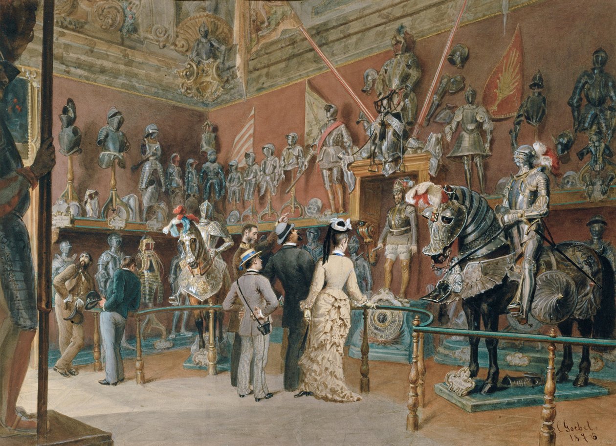 Armeria I della Collezione Ambras da Carl Goebel der Jüngere