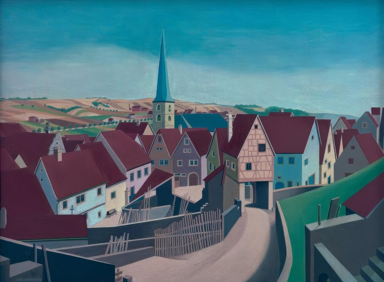 Villaggio francone da Carl Grossberg