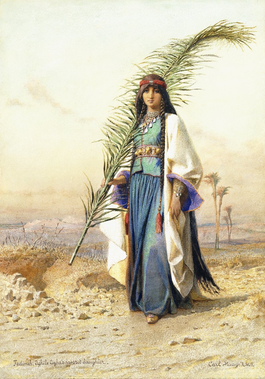 Fadimeh, la figlia di Aghile Agha da Carl Haag