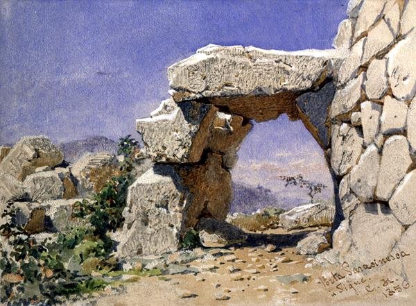 Porta Saracinesa a Signe da Carl Haag