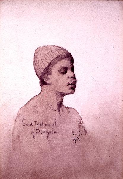 Said Mohamad di Dongola (Sudan) 1873 da Carl Haag