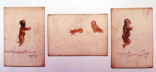 Studio di un bambino per 