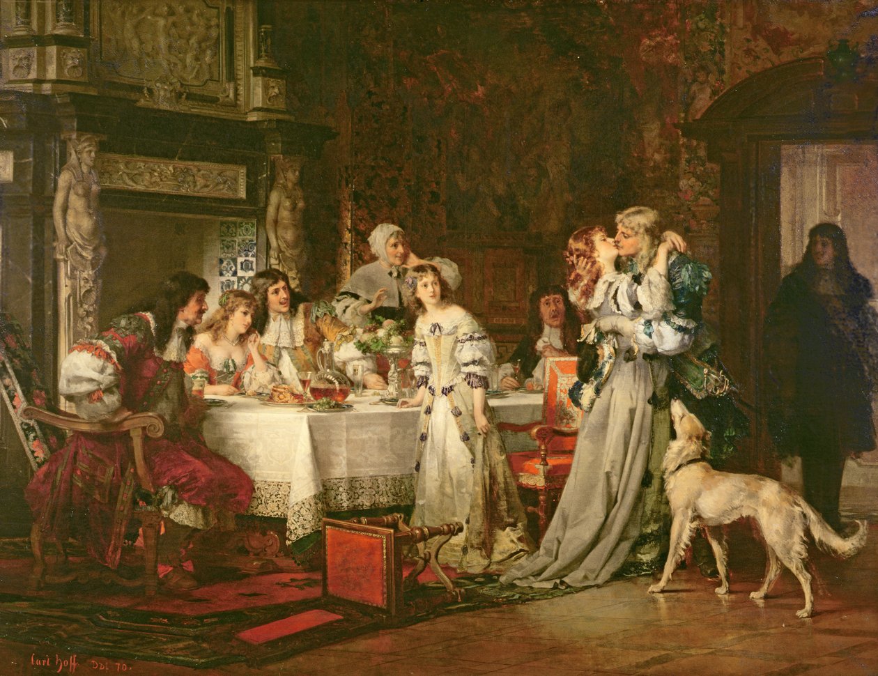 Il ritorno, 1870 da Carl Heinrich Hoff