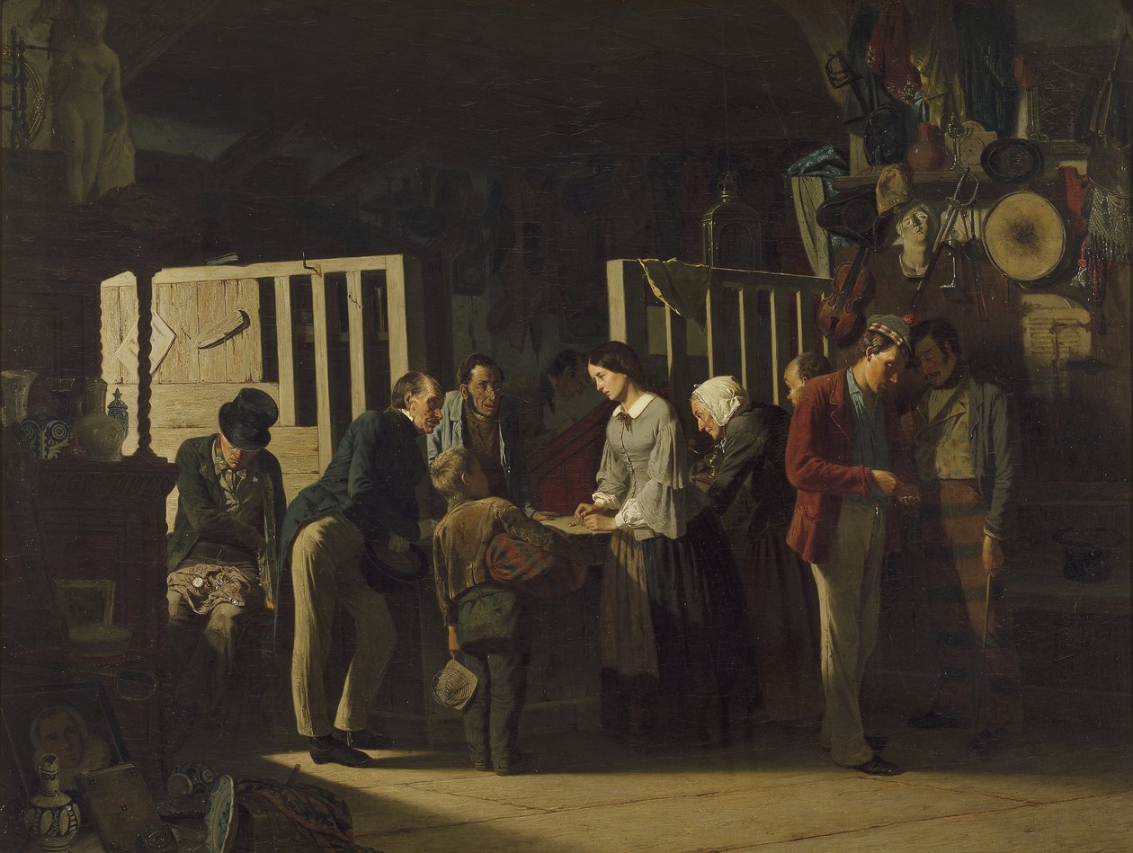 Il banco dei pegni II da Carl Hendrik d Unker