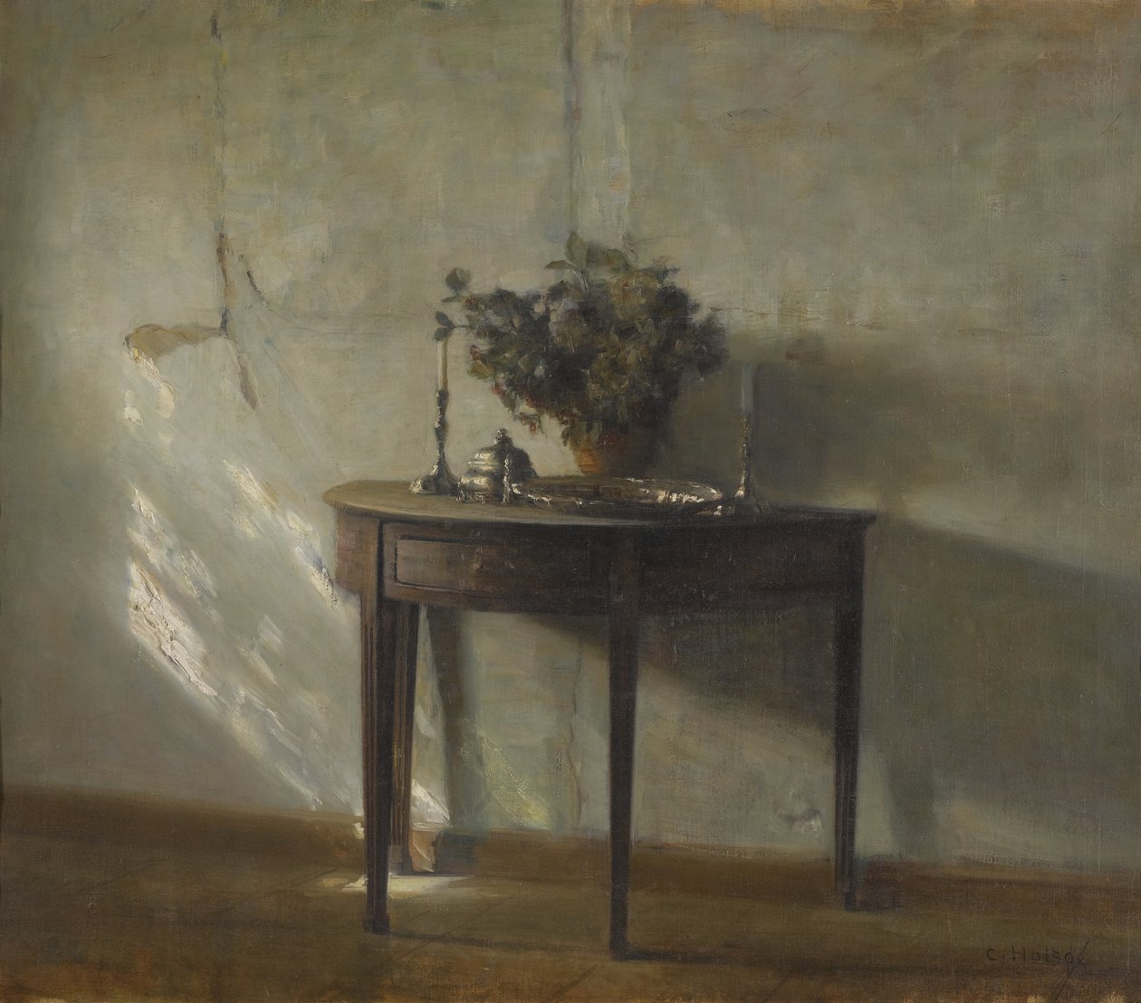Un interno illuminato dal sole da Carl Holsoe