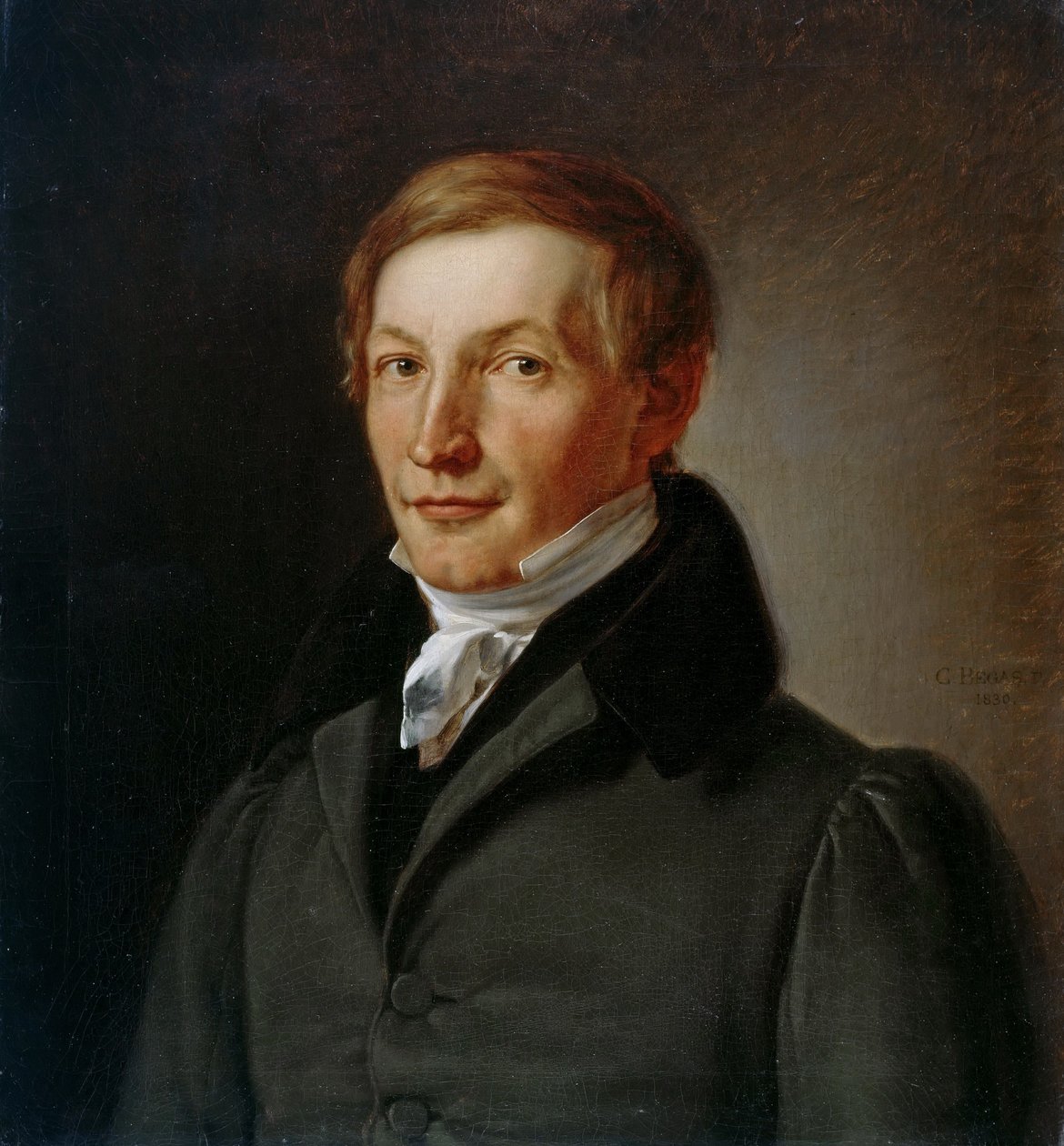 Ritratto del direttore del giardinaggio Peter Joseph Lenné da Carl Joseph Begas