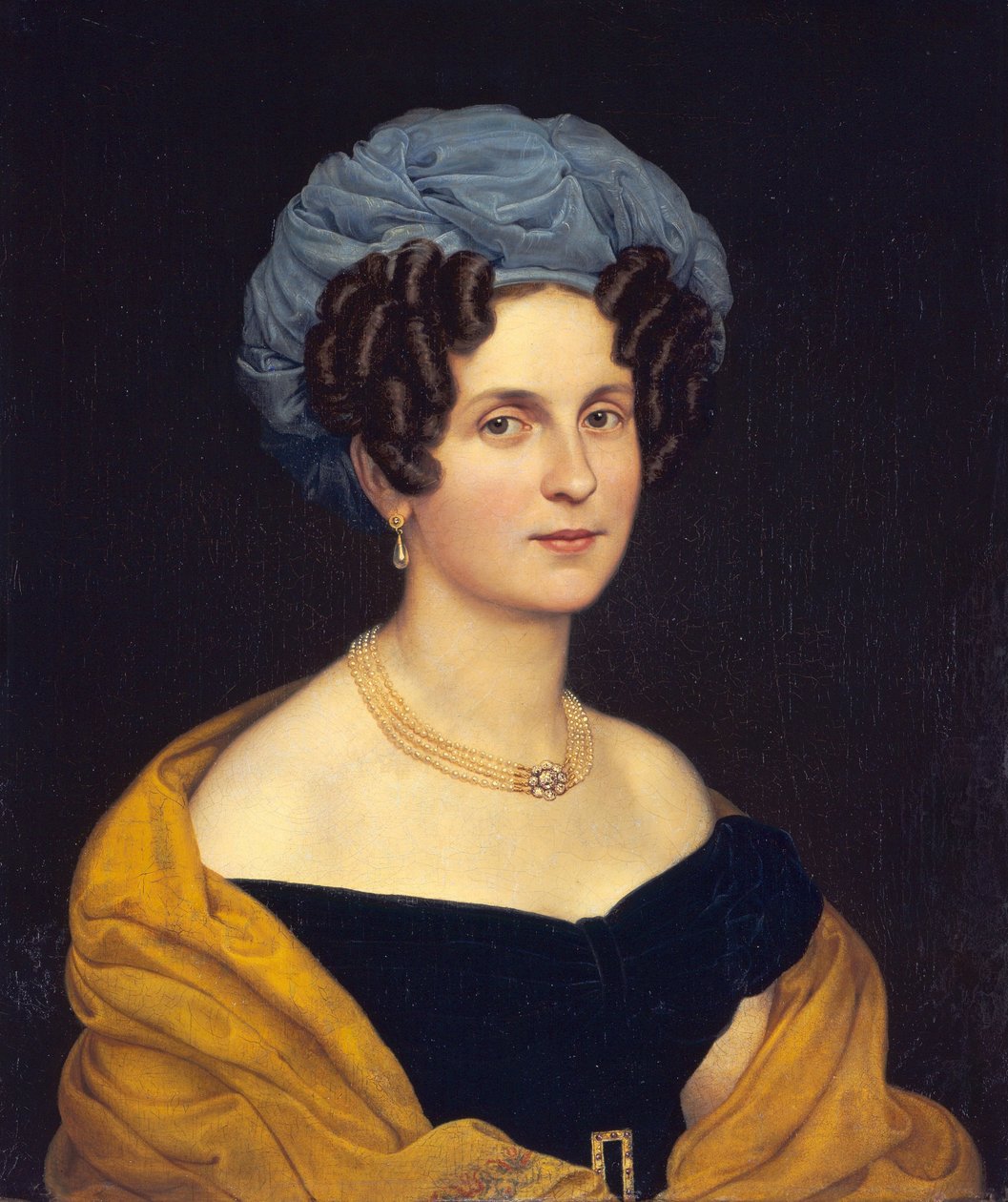 Tedesco: Ritratto della cantante da camera Karoline Seidler-Wranitzky da Carl Joseph Begas