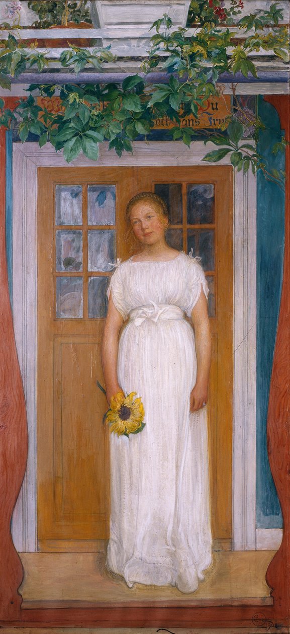 Età di diciassette anni da Carl Larsson