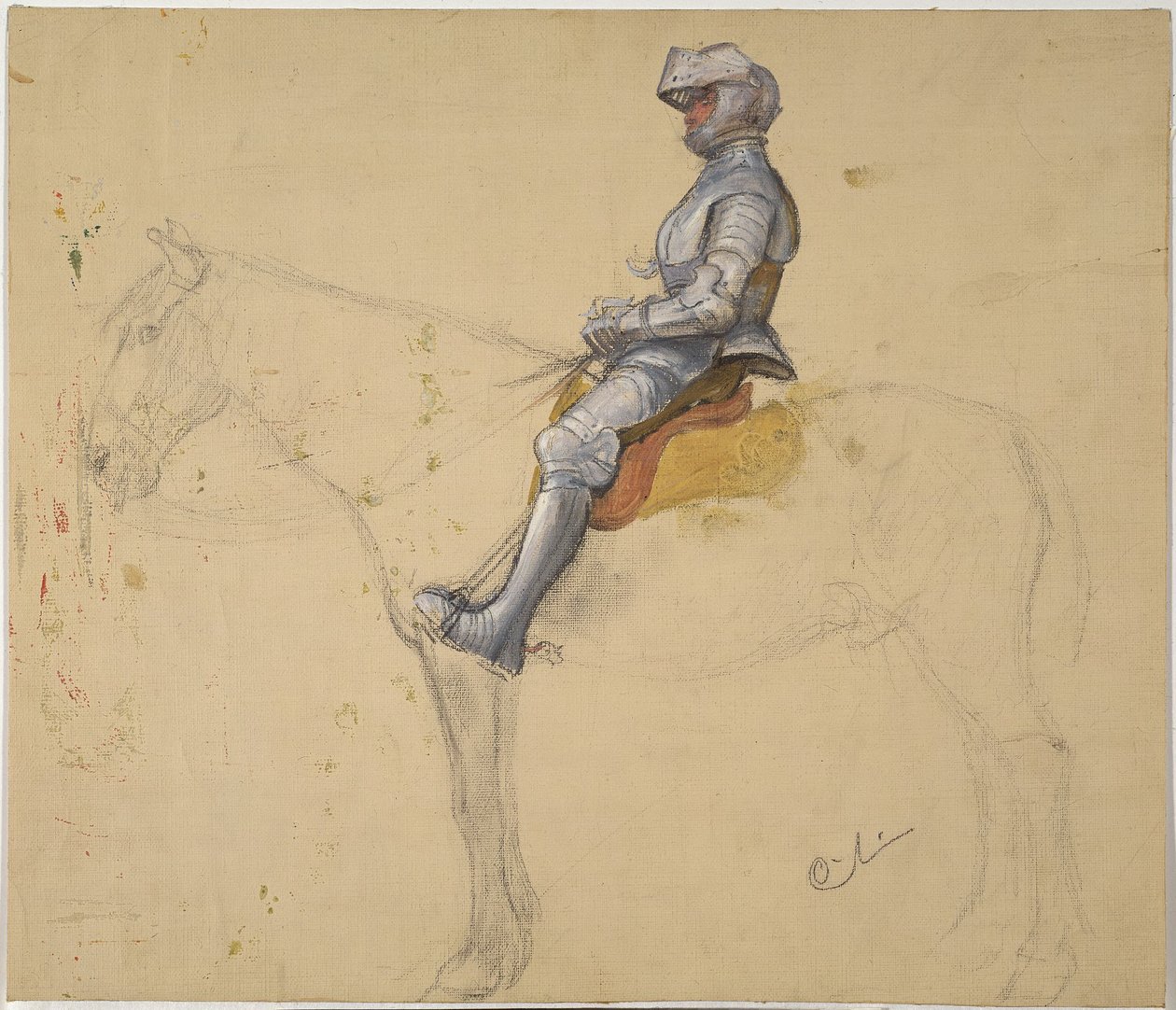 Re Gustavo Vasa di Svezia da Carl Larsson