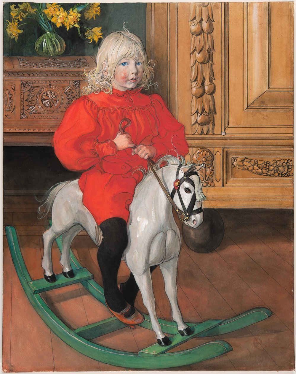«Murre». Ritratto di Casimir Laurin da Carl Larsson