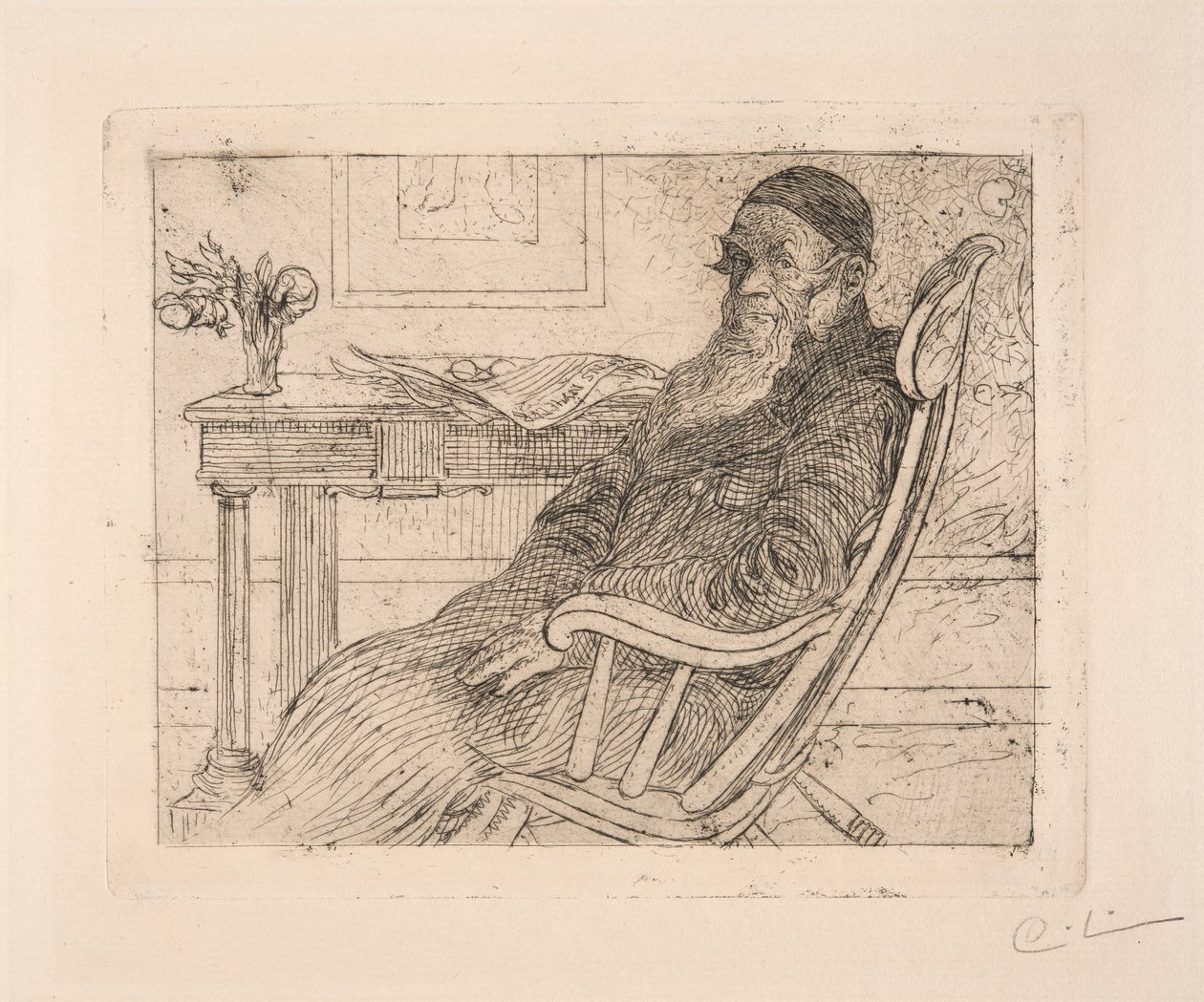 Mio padre Olof Larsson (1903) da Carl Larsson