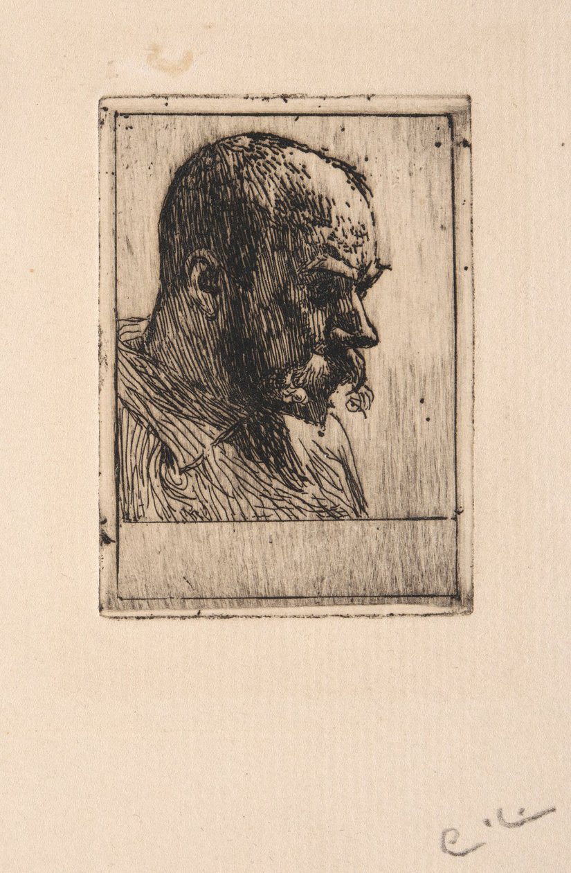 Autoritratto con camice da pittore da Carl Larsson