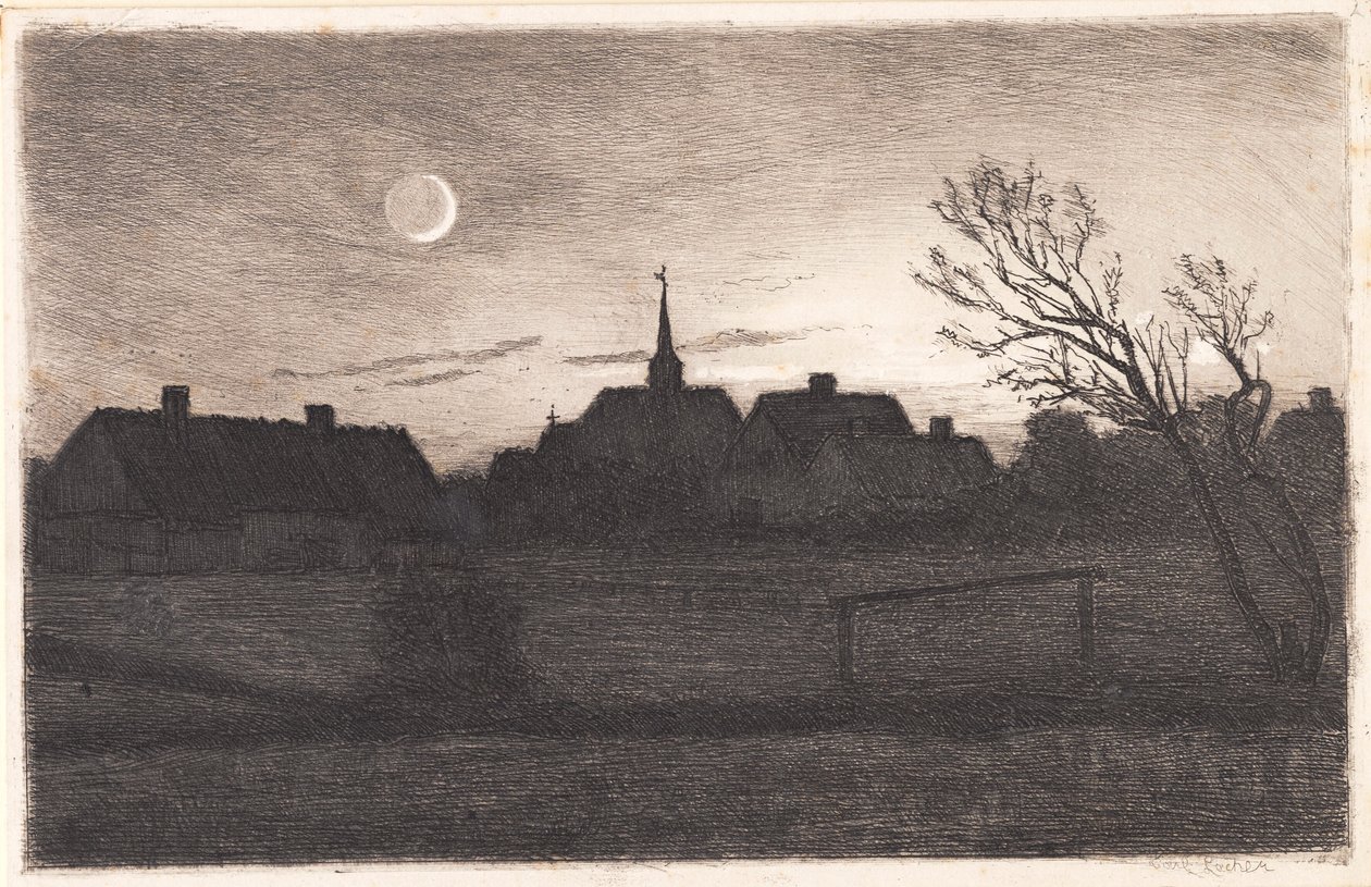 Chiesa di Hornbæk, sera d